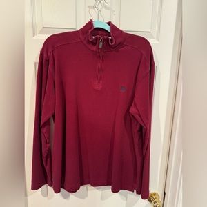 Chaps Long Sleeve Quarter Zip